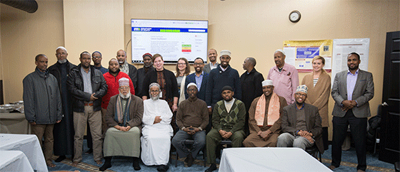 Muslim Faith Leaders attend Substance Use Training