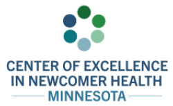 Centers of Excellence in Newcomer Health Minnesota