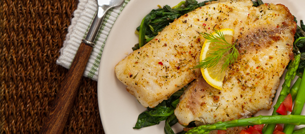 plate of fish