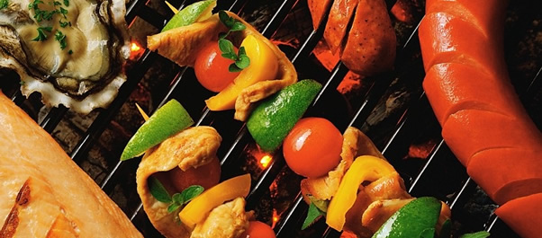 grilled food