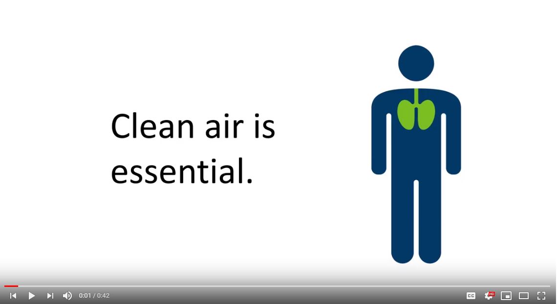 Air quality and health topic video