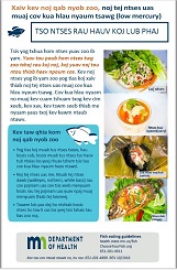 Choose health, low mercury fish - information sheet for Hmong Community