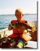 Tommy at Lake Lida.