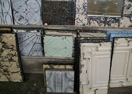 Painted metal panels