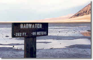 Badwater--Death Valley