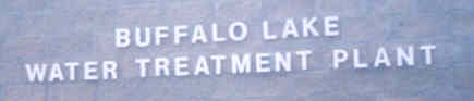 Buffalo Lake Water Treatment Plant