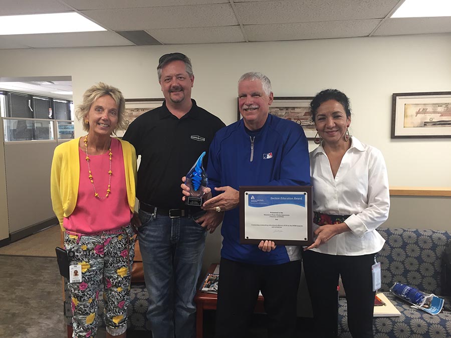 Members of the Minnesota AWWA STEM Committee