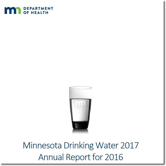 Cover of Drinking Water Annual Report