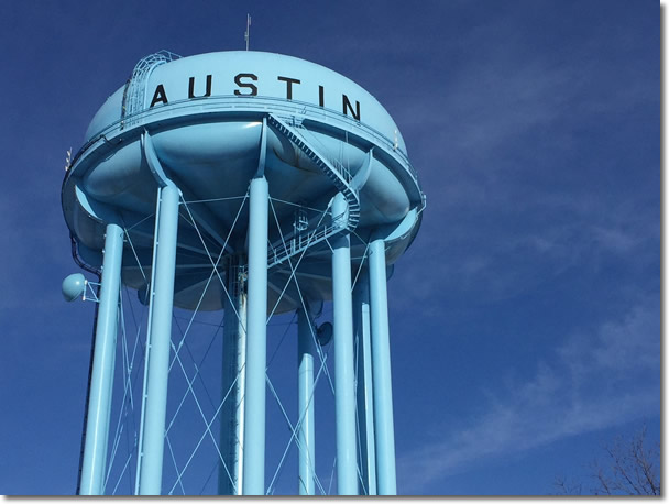 Austin water tower