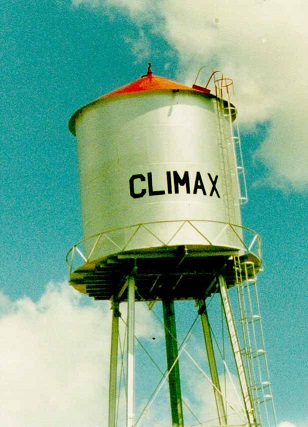 Climax water tower