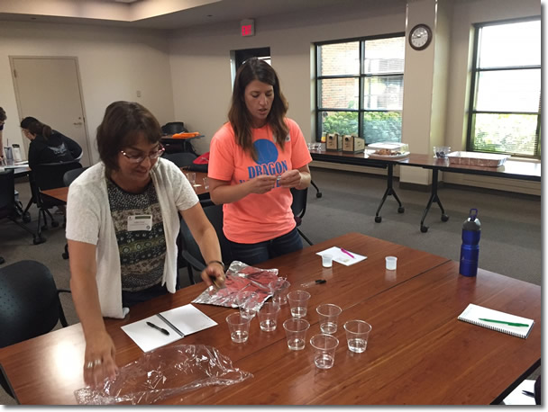 Teachers at Drinking Water Institute in Lakeville