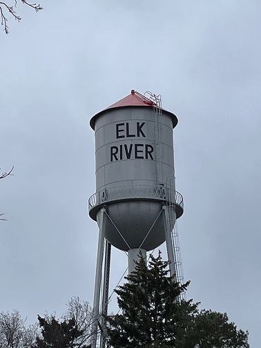 Elk River water tower