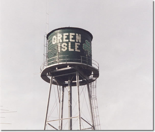 green isle water tower