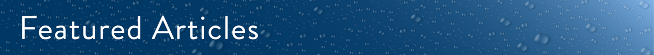 Featured articles banner