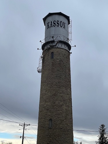 Kasson water tower