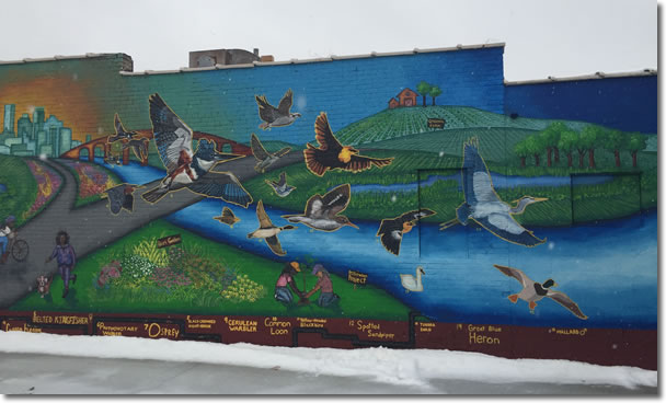 Clean Water Mural in Minneapolis