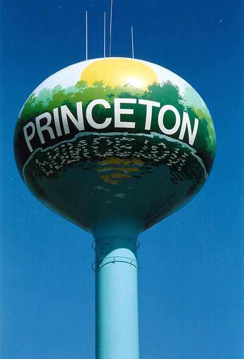 Princeton water tower