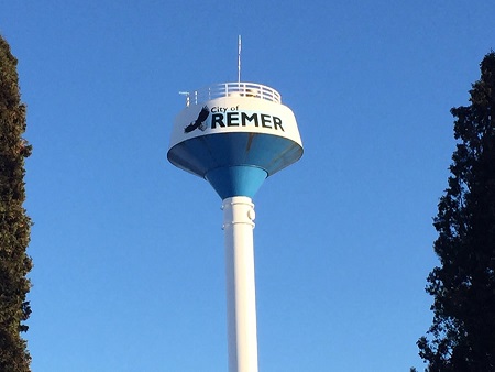 Remer water tower