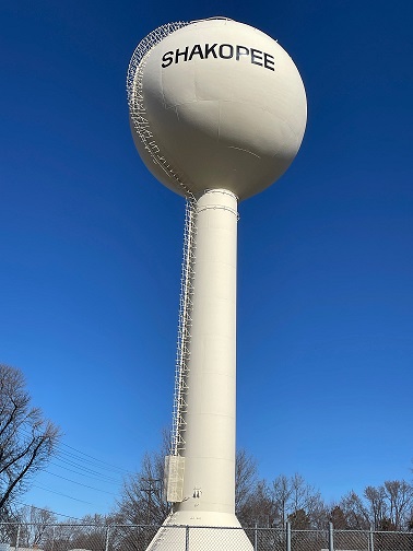 Shakopee water tower