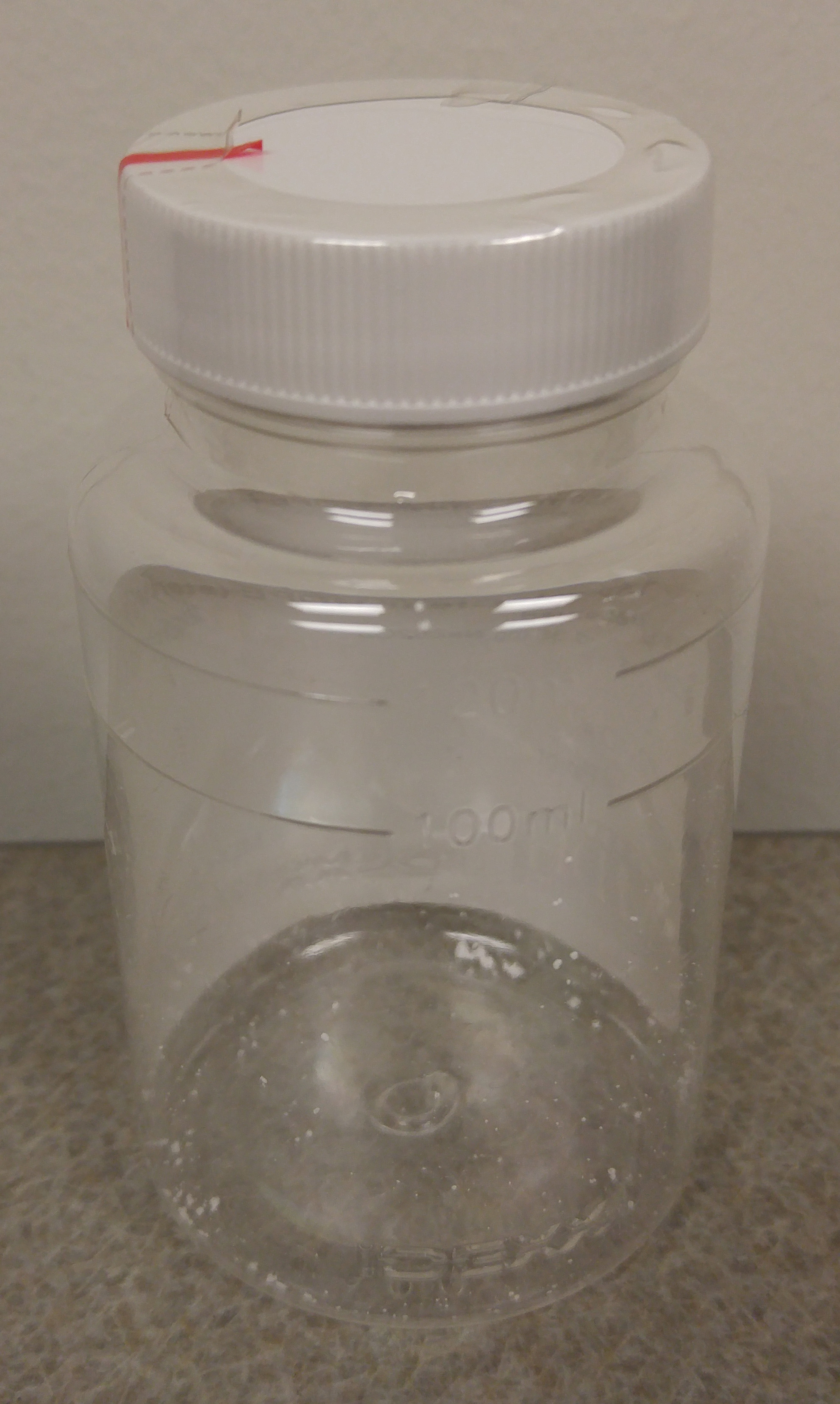 Sample bottle.