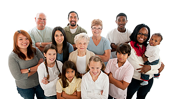 Diverse group of people