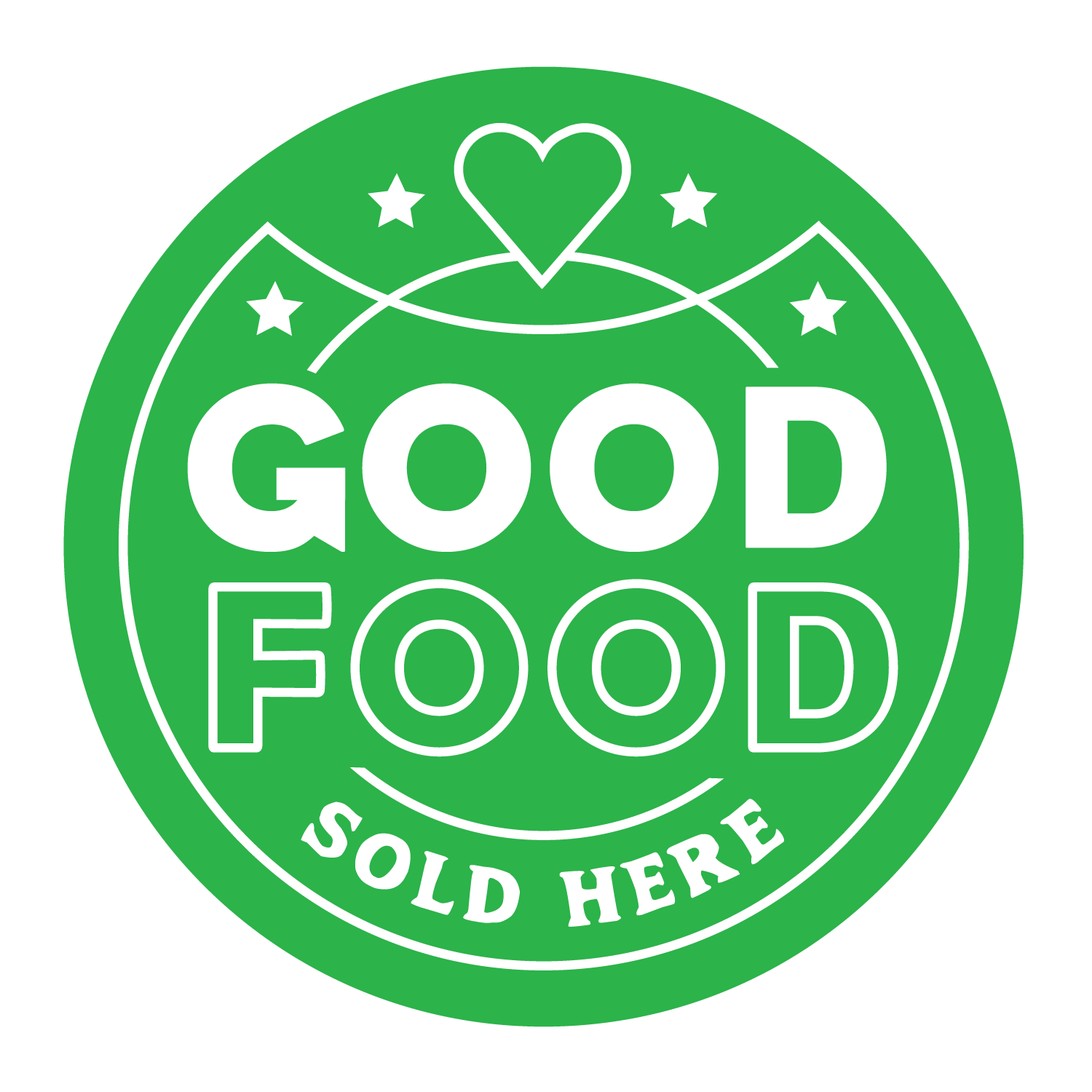 Badge: Good Food Sold Here