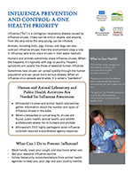 Influenza Prevention and Control: A One Health Priority