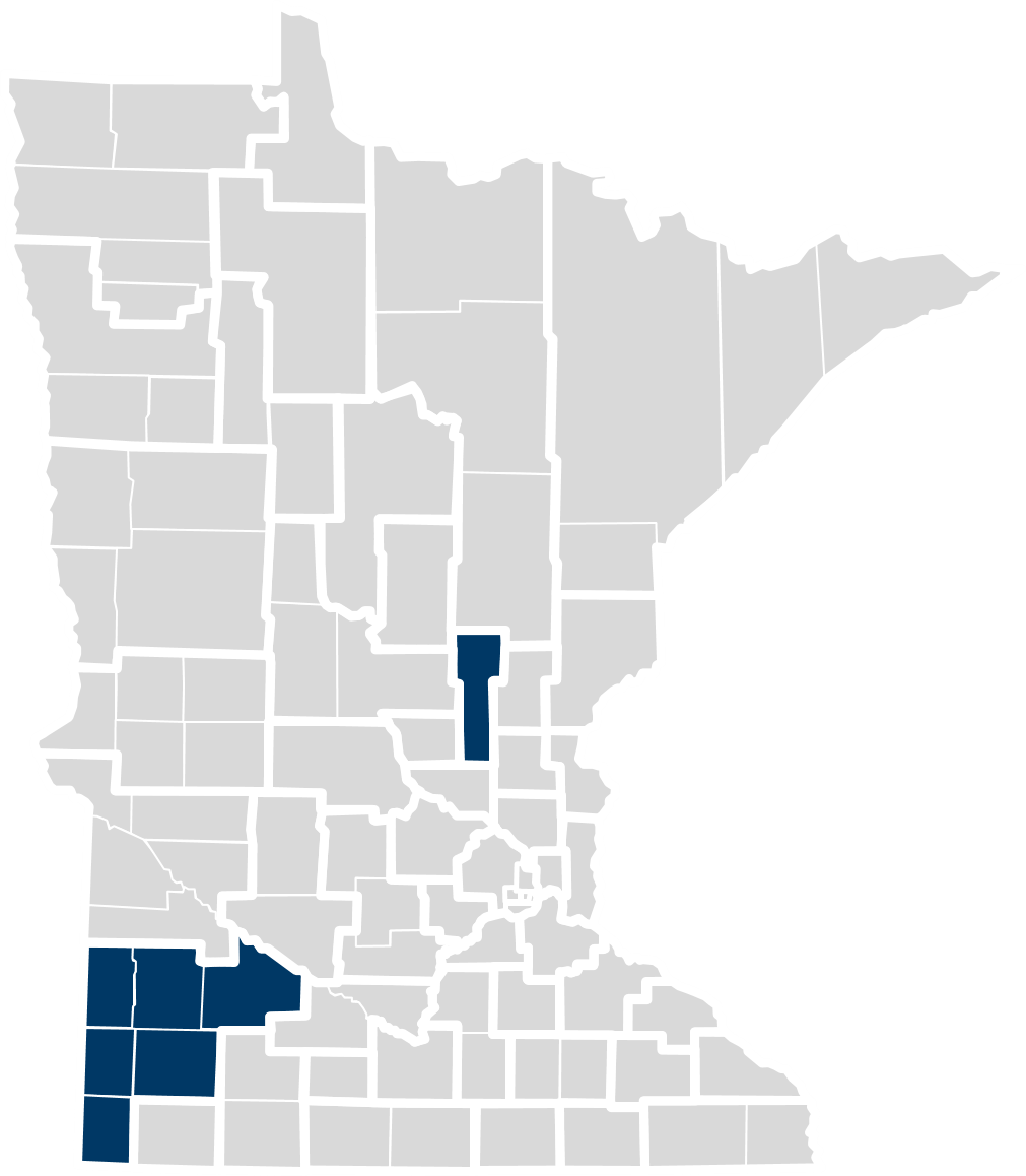 Map of community health boards that have identified this issue as a top priority in their assessment