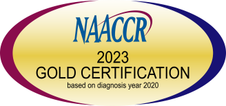  North American Association of Central Cancer Registries (NAACCR) Gold Seal 2022