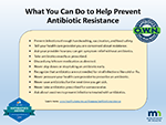 What You Can Do to Help Prevent Antibiotic Resistance
