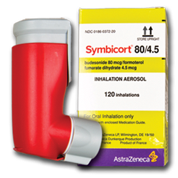 Symbicort 80mcg packaging