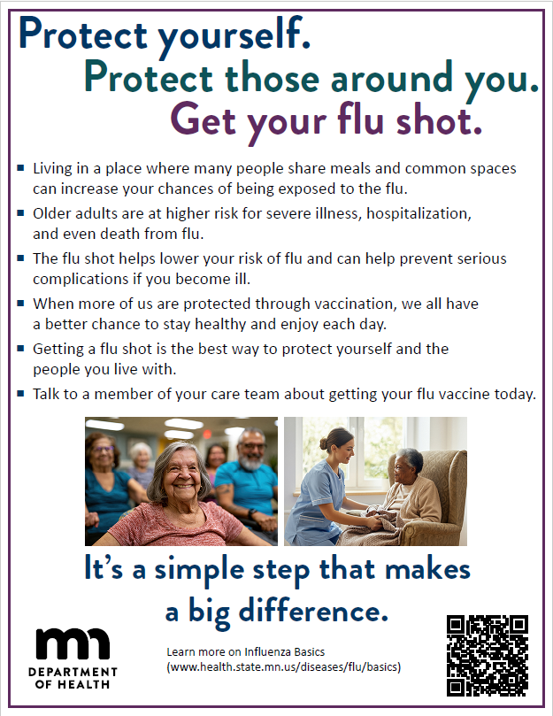 Flu vaccine fact sheet for ltc residents