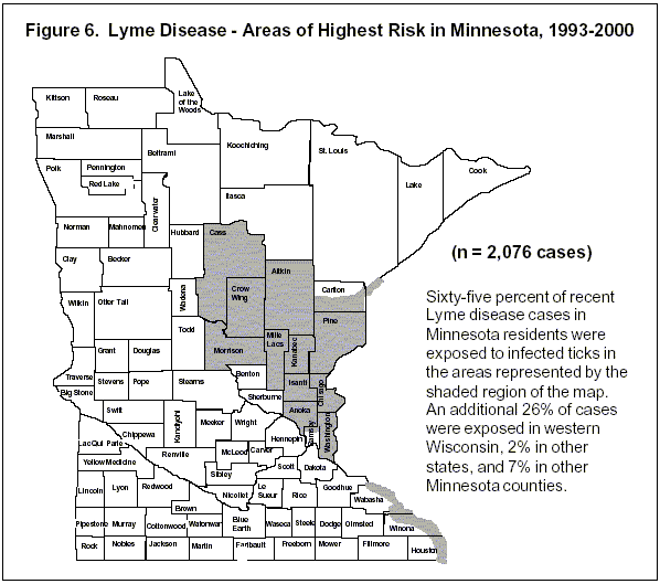 Lyme Disease, 2000 MN Dept. of Health