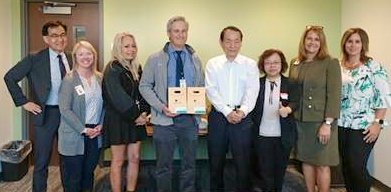 Photo of Taiwan health care delegation visiting Entira Family Clinics