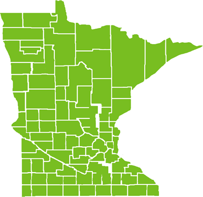Preferred One Choice coverage map