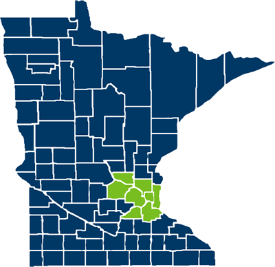 Select coverage map