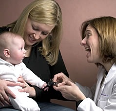 Baby and Pediatrician