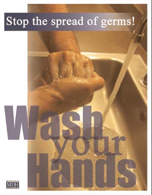 Image of Wash Your Hands Posters.