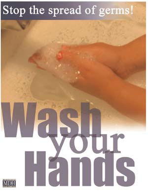 Image of Wash Your Hands Posters.