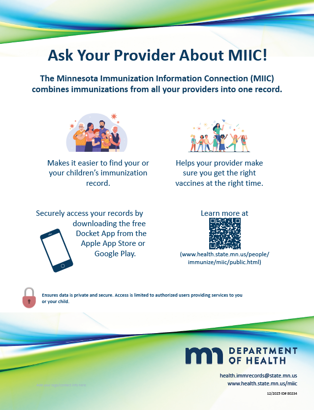 MIIC poster for the general public