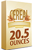 20.5 ounce box of cereal