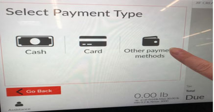 Select Other Payment Option